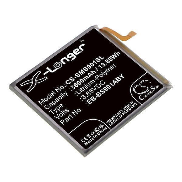 Bsc Preferred Samsung S22+ SM-S906B SM-S906B/DS SM-S906E SM-S906N SM-S90 Mobile Phone Repl. Battery CS-SMS901SL - main